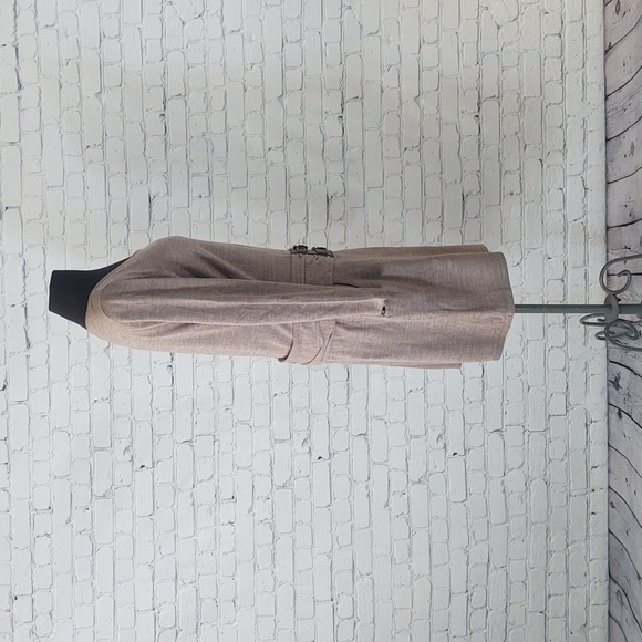 New York & Company Size M Belted Sweater Dress - Picture 3 of 12